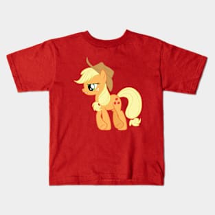 Applejack standing Kids T-Shirt